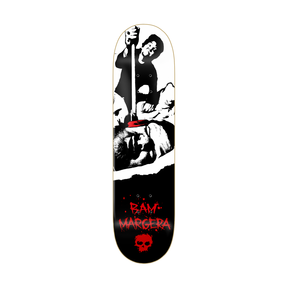 Zero Skateboards Viva La Bam Bam Margera 8.25" bottom graphic