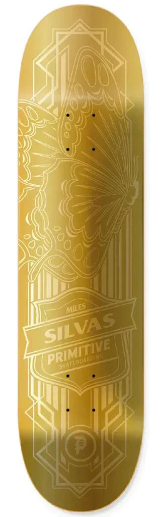 Primitive Silvas Butterfly Gold Deck - 8.25"