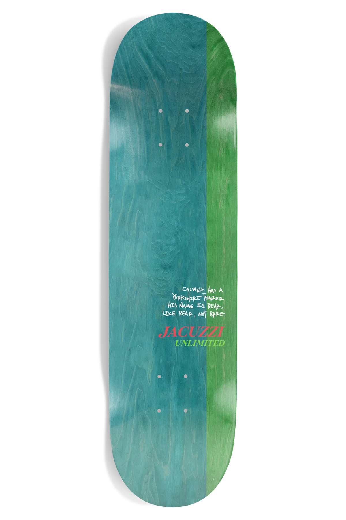 Jacuzzi Skateboards Caswell Berry Deck 8.25" 002