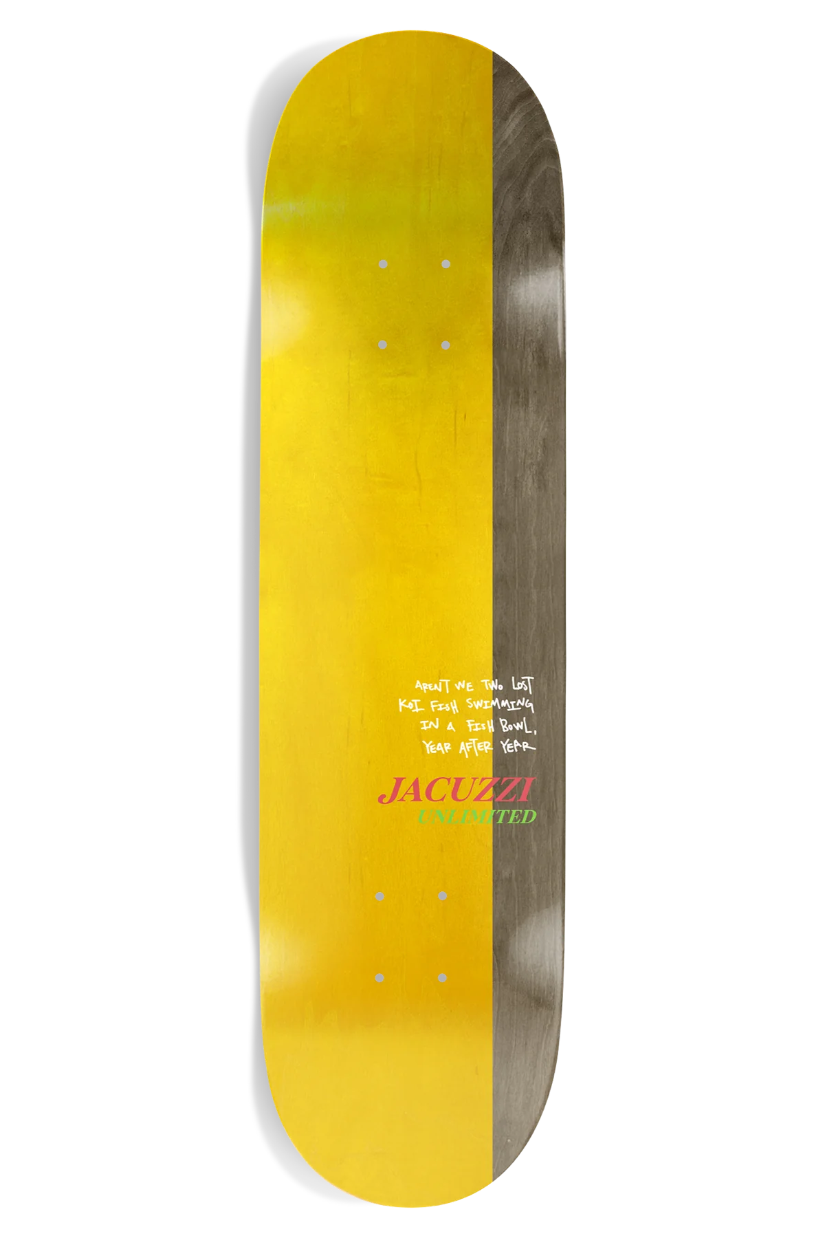 Jacuzzi Skateboards 500 Years Deck 8.25" 002