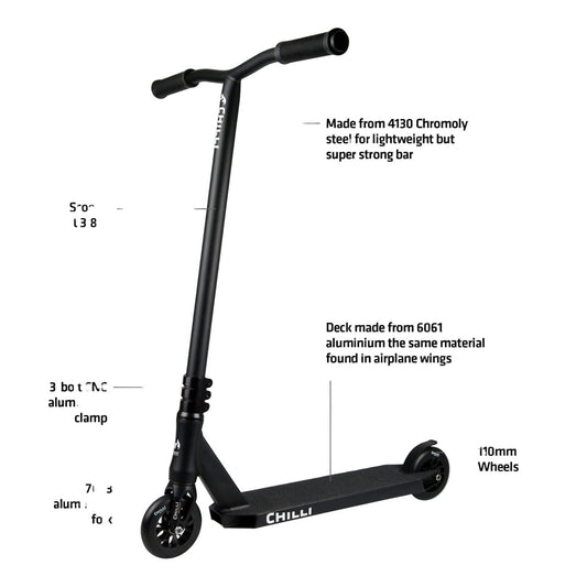 Chilly Pro All Star Grim Reaper Black Spec List