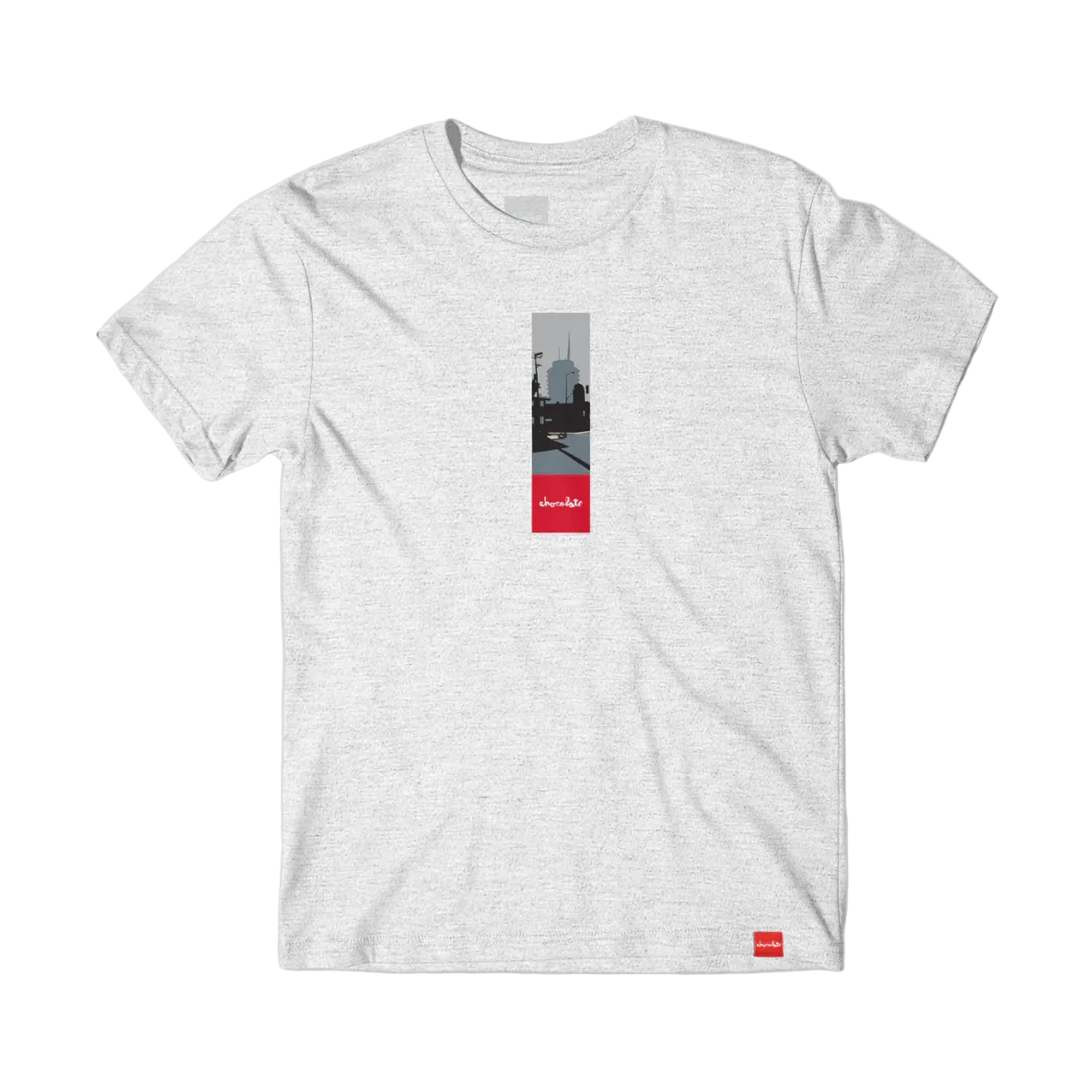 Chocolate Return to Chocolate City Tee Heather Grey