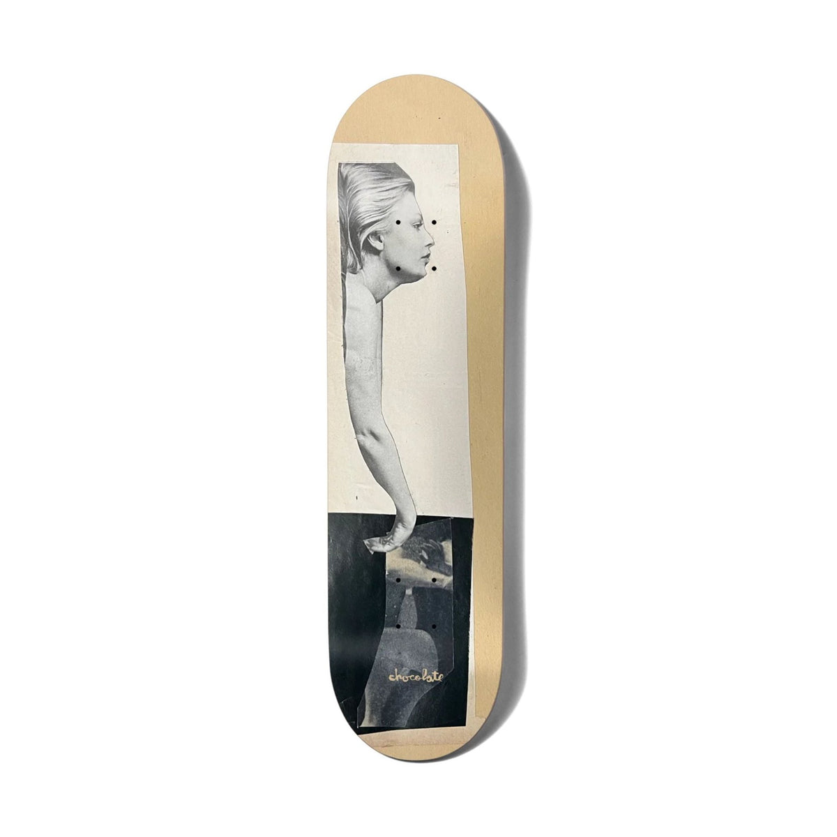 Chocolate Skateboard Deck Drucollage Faces Kenny Anderson 8"