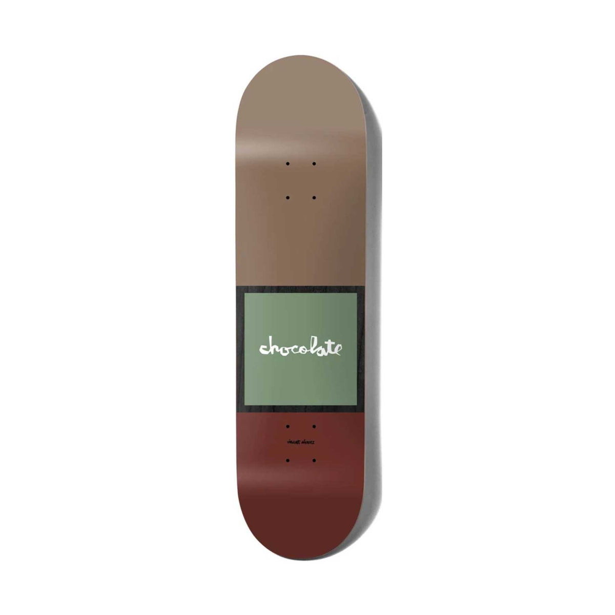 Chocolate Skateboard Deck OG Square Vincent Alvarez 8"