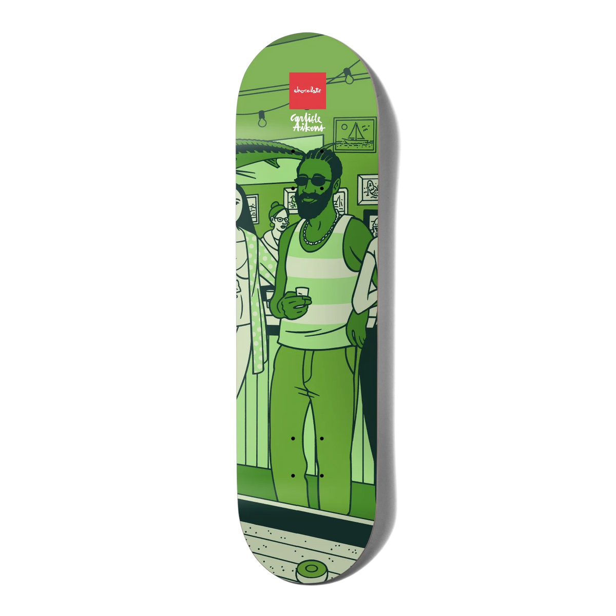 Chocolate Skateboard Bar Series III Carl Aikens 8.5" 