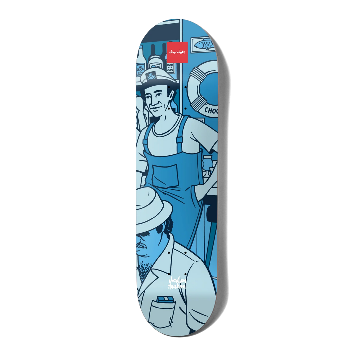 Chocolate Skateboard Deck Bar Series III Jordan Trahan 8.25" G052