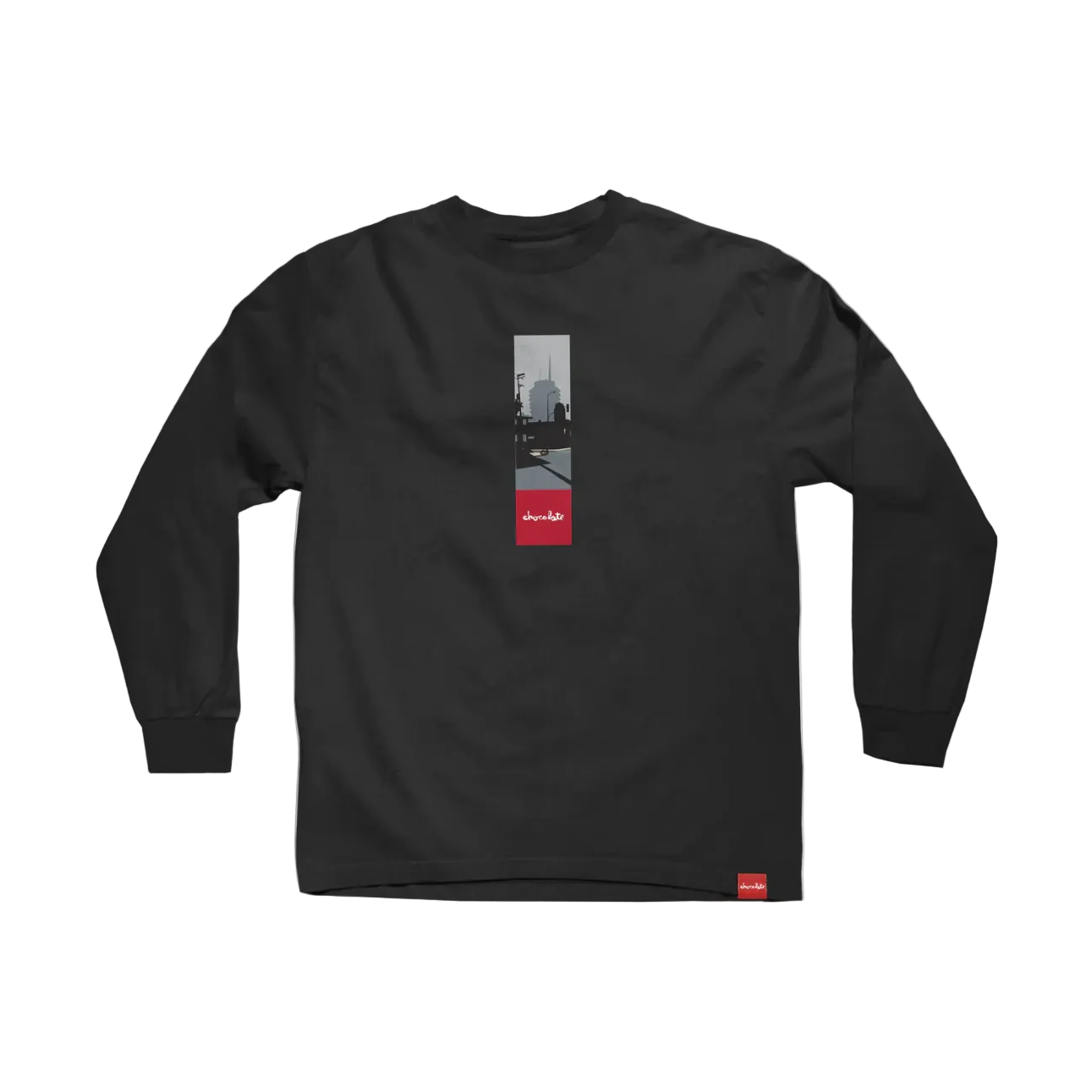 Chocolate Return to Chocolate City Long Sleeve Tee Black