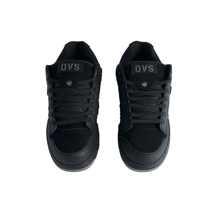 DVS Enduro Heir Skate Shoes Black Black Top Down