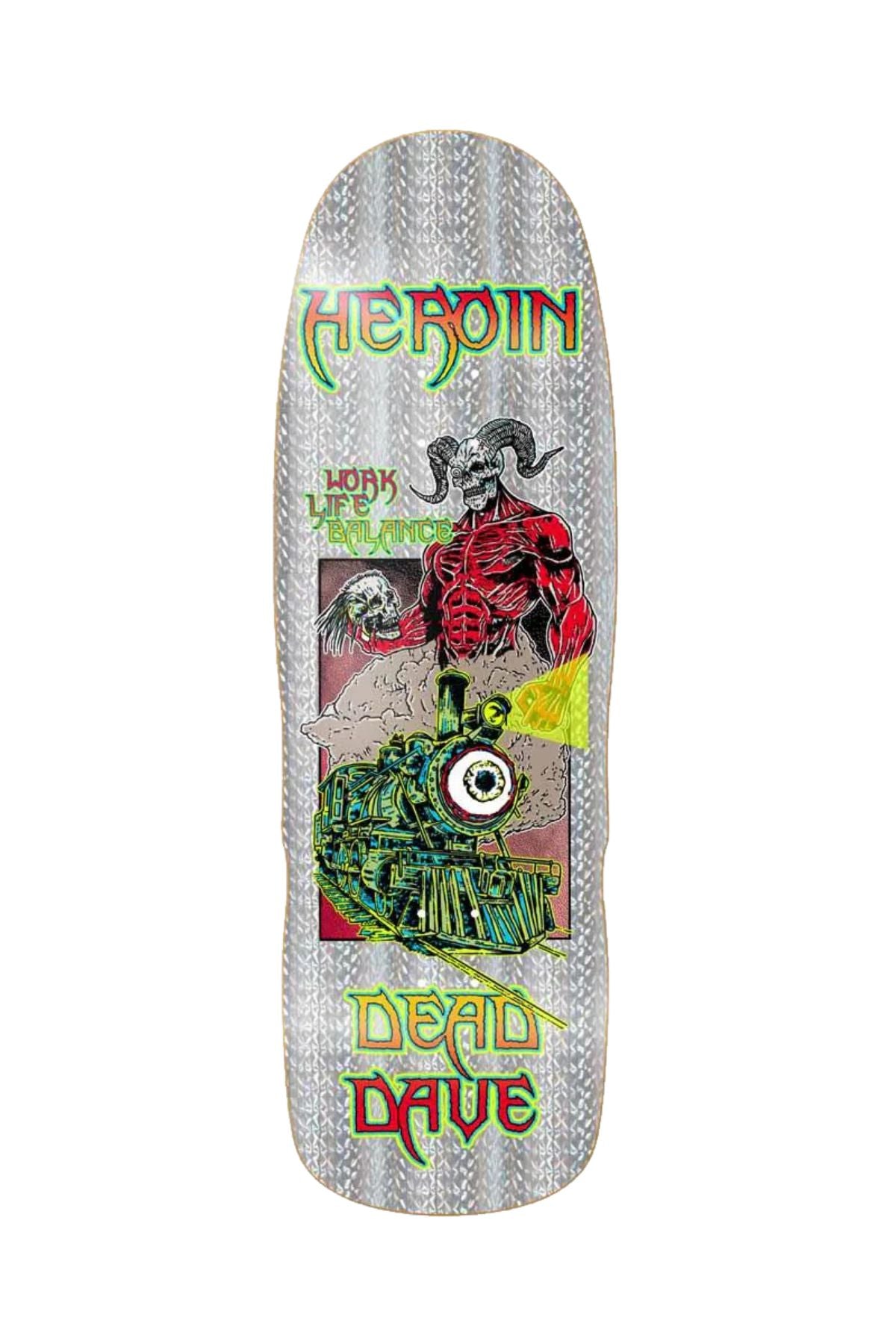 Heroin Skateboards | Dead Dave Hellscape Deck | 10.1"