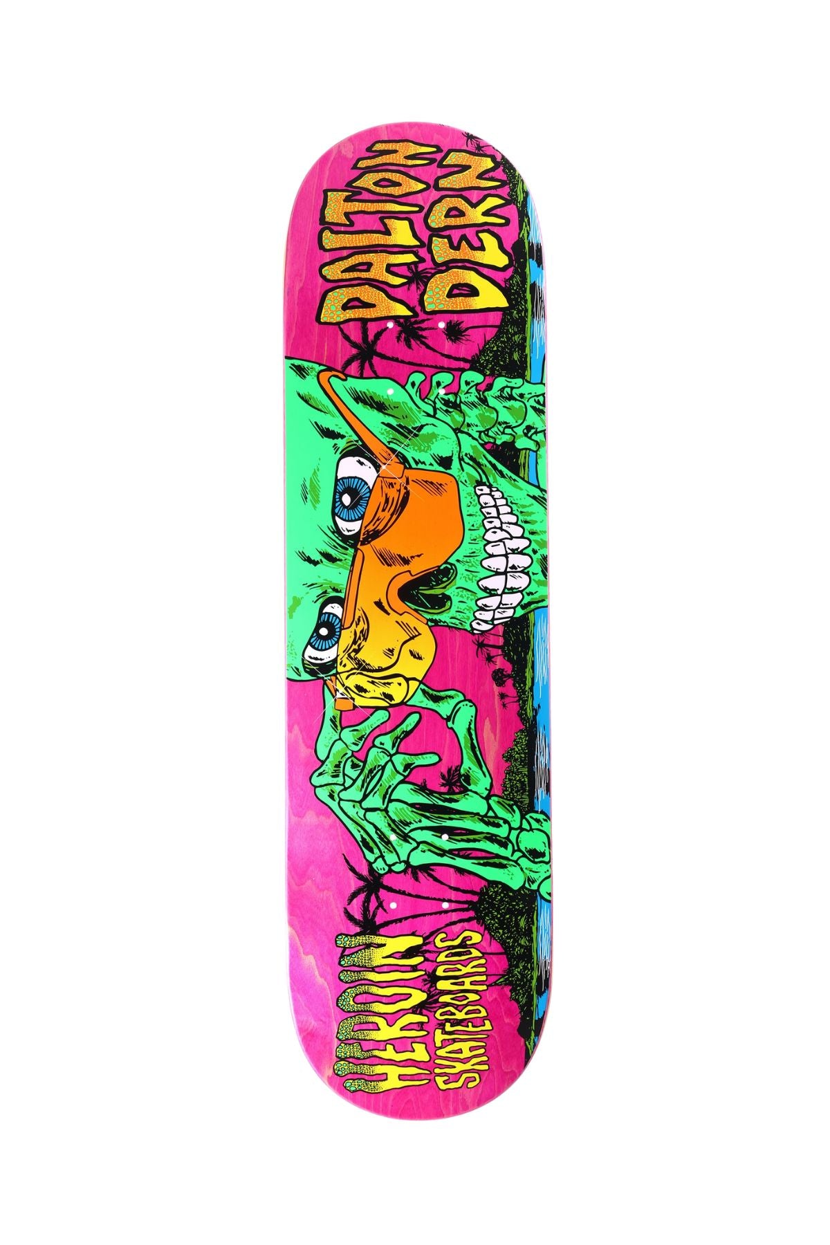 Heroin Skateboards | Dalton Dern Skeleton Deck | 8.5"