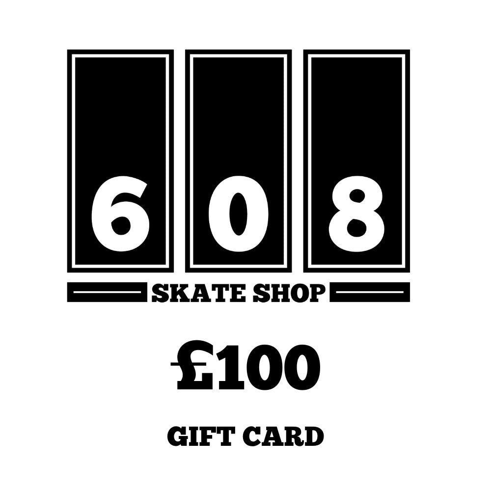 608 Skateshop £100 gift voucher