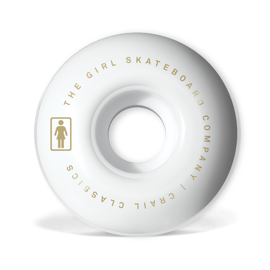 Girl Pictograph Staple Skateboard Wheels 53mm 99D Back