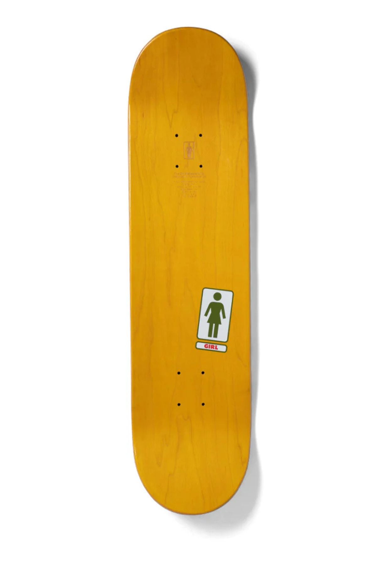 Girl Skateboard Deck Oops OG Niels Bennett 8.25" Top