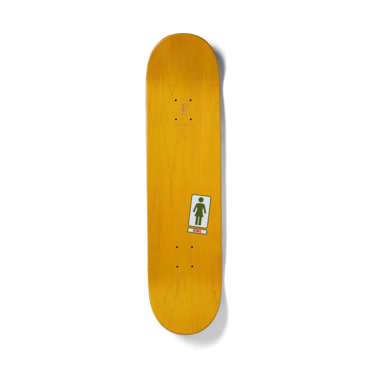 Girl Skateboard Deck Oops OG Niels Bennett 8.25" Top