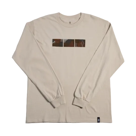 Girl Skateboards Wonder Long Sleeve Tee Sand