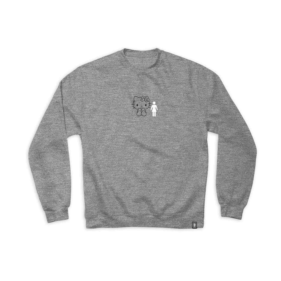 Girl Hello Kitty 50th Partners Crew Athletic Heather