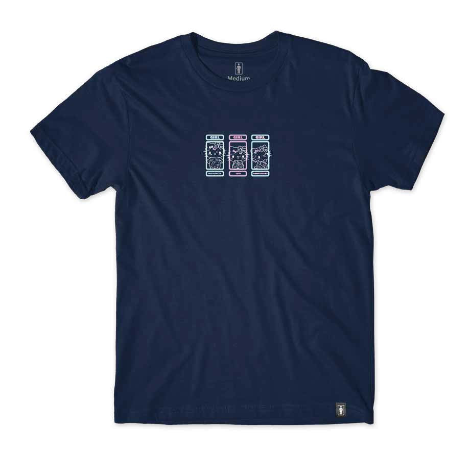 Girl Hello Kitty 50th Squad Tee Navy