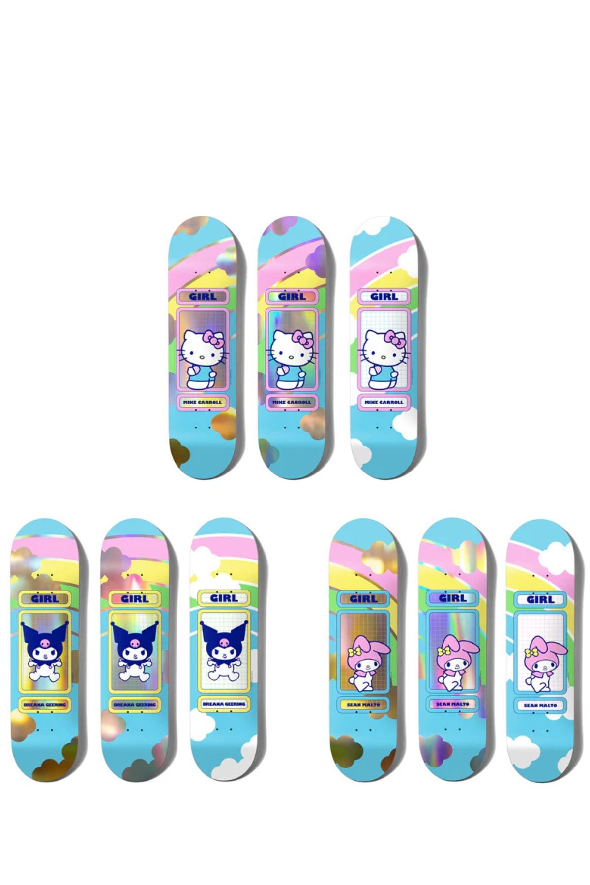 Hello Kitty and Friends x GIRL Rainbow Decks