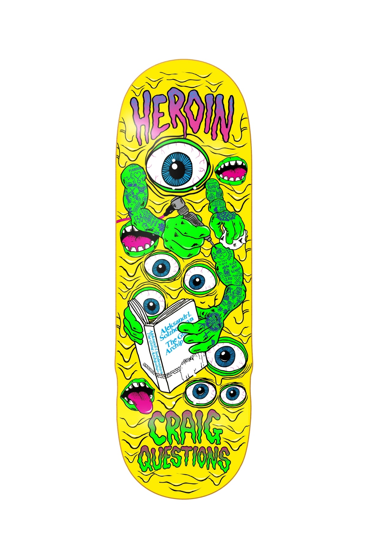 Heroin Skateboards | Craig Questions Mutate or Die | 10”