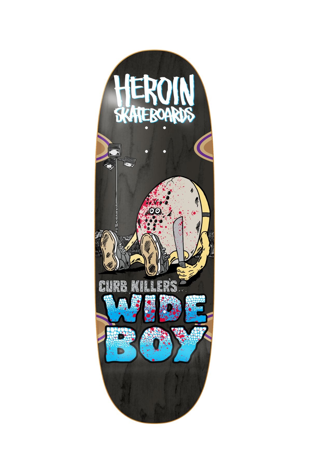 Heroin Skateboards | Curb Killer’s Wide Boy | 10.75"