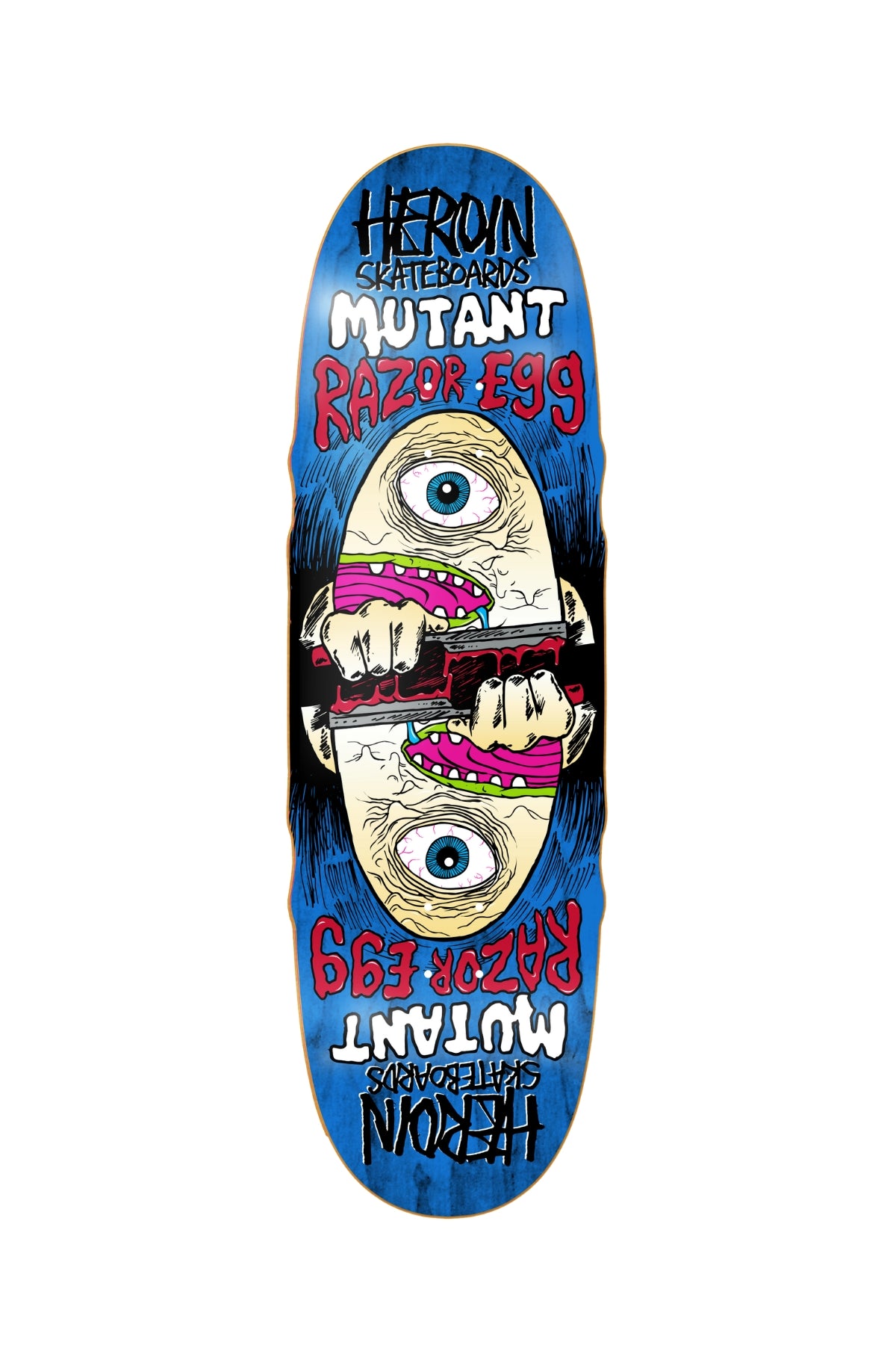 Heroin Skateboards | Mutant Razor Egg | 9.5”