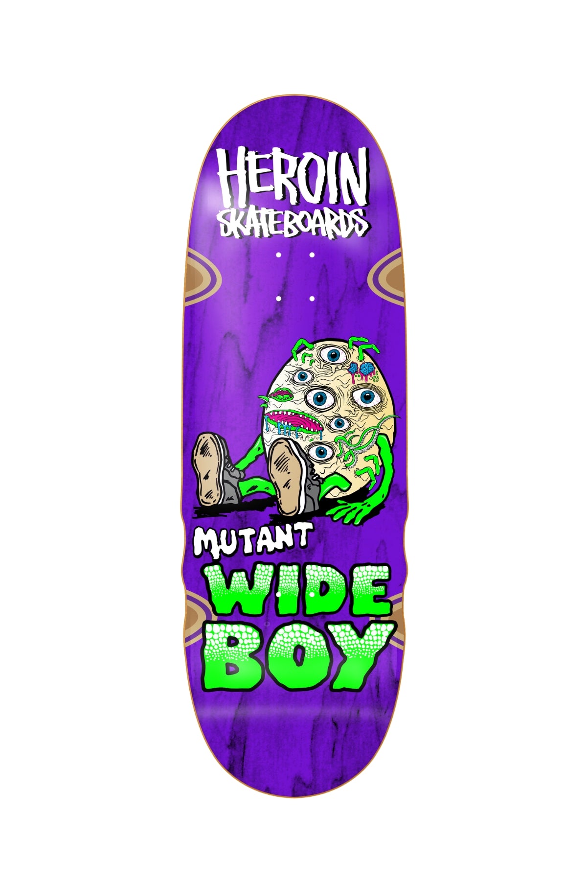 Heroin Skateboards | Mutant Wide Boy | 10.4”