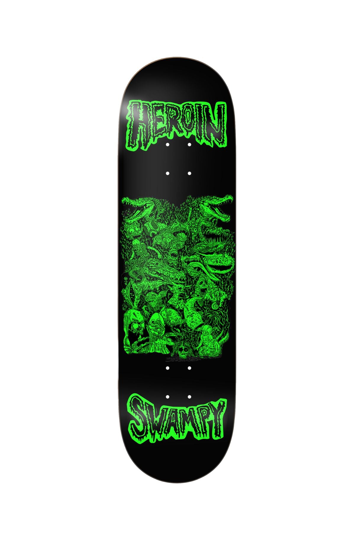 Heroin Skateboards | Swampy - Allegory of Fear | 9.0"