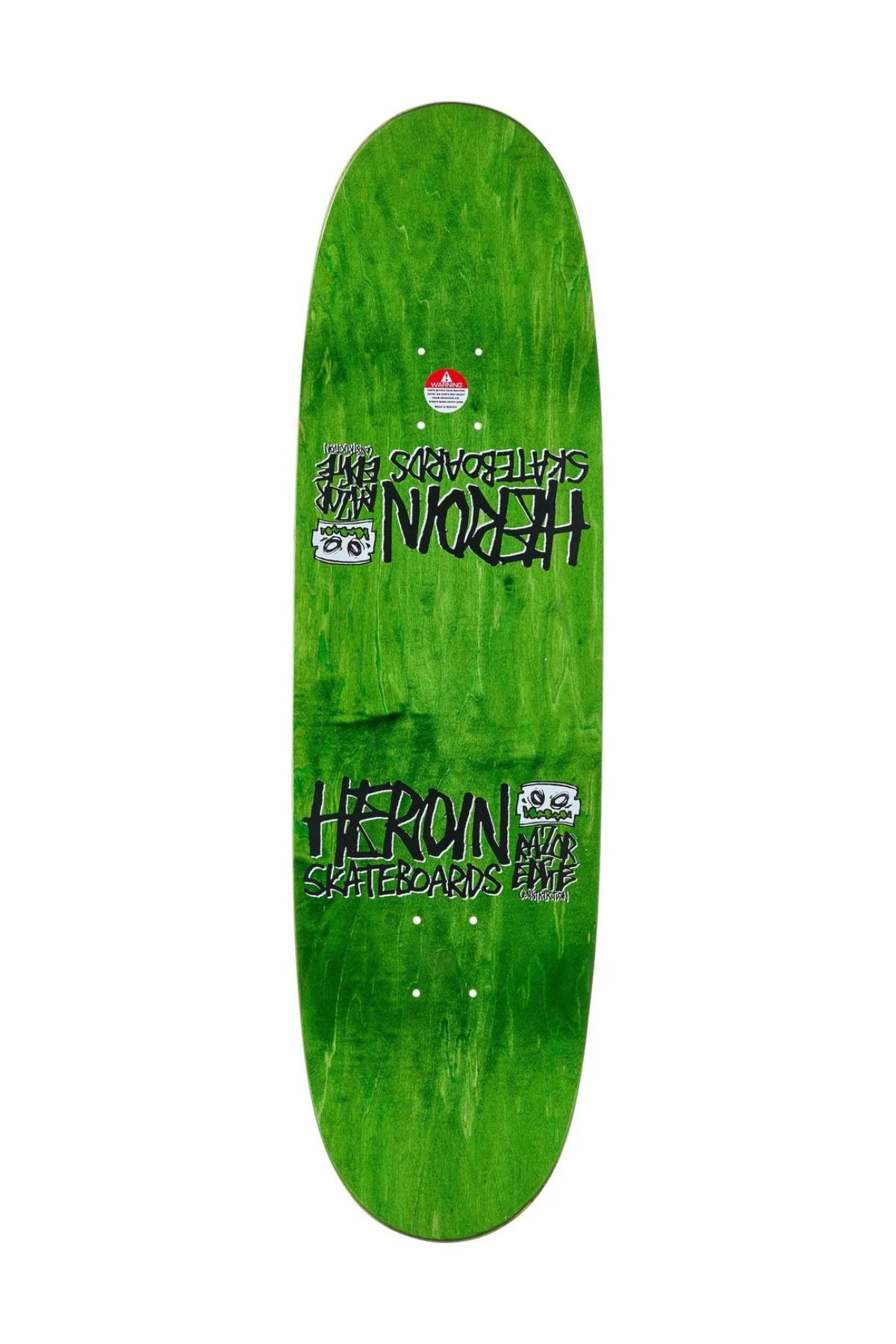 Heroin Skateboards Merged Egg 8.88"Top