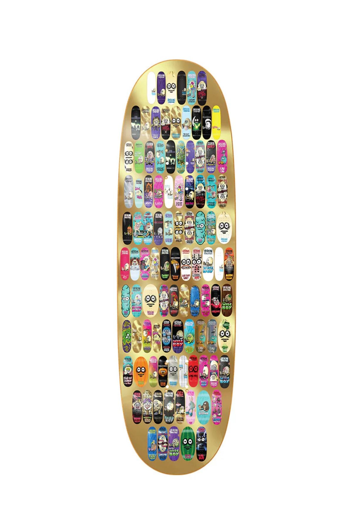 Heroin Skateboards 100th Egg 9.125"