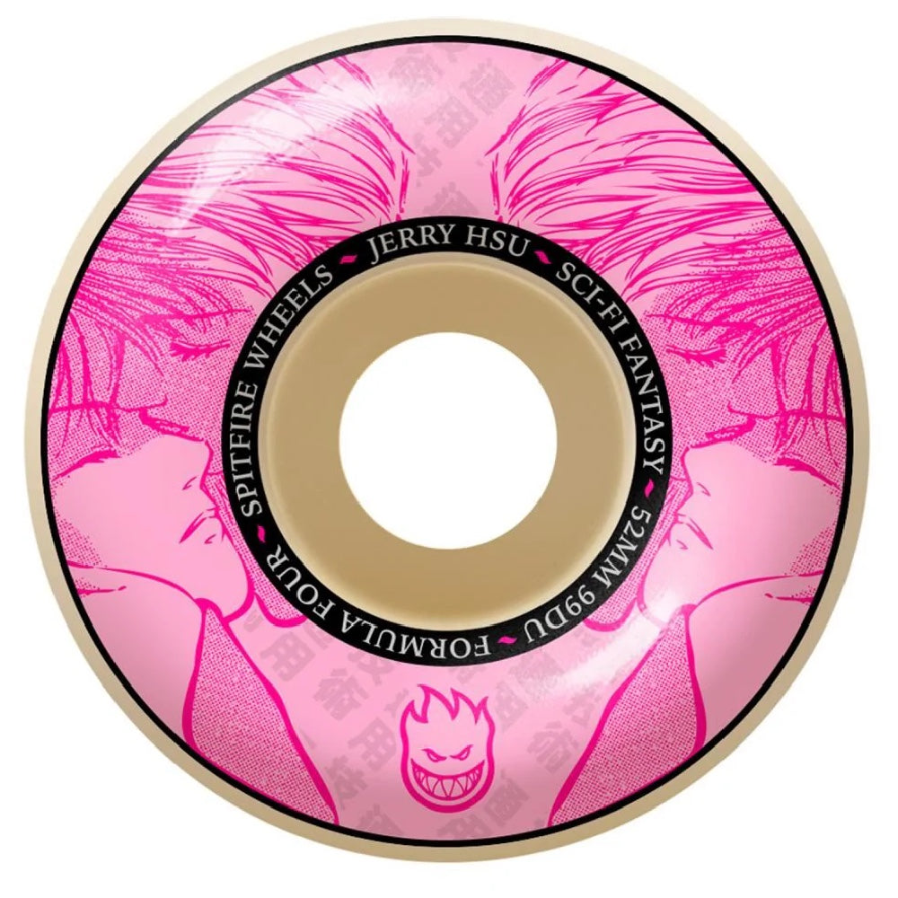 Jerry Hsu Sci-Fi X Spitfire Classics Formula Four 99d Skateboard Wheel - 52mm