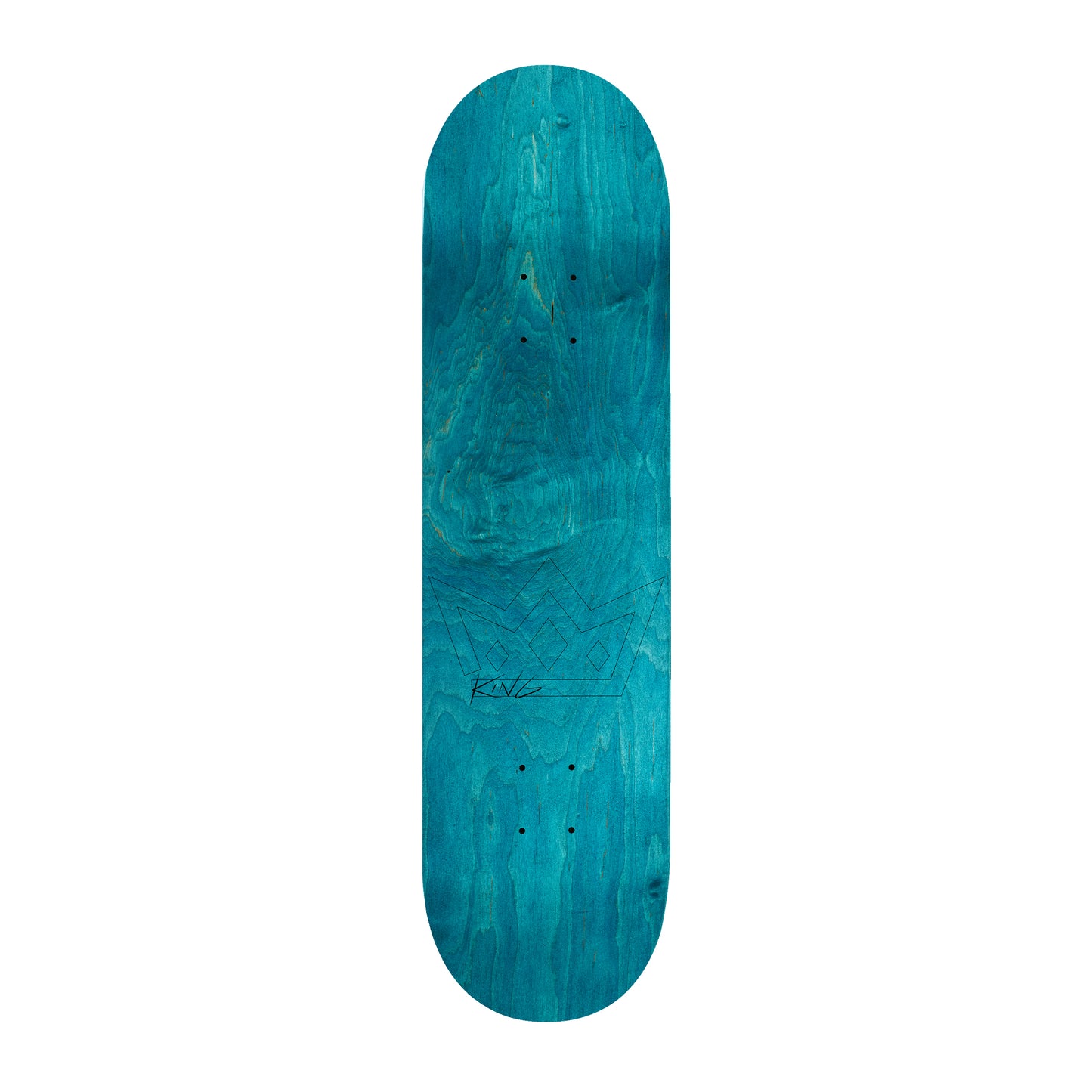 top side King Skateboards Spades Deck