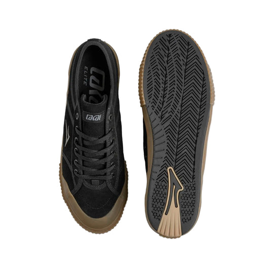 Lakai Conrad Elite VLK Skate Shoes Black Suede Soul