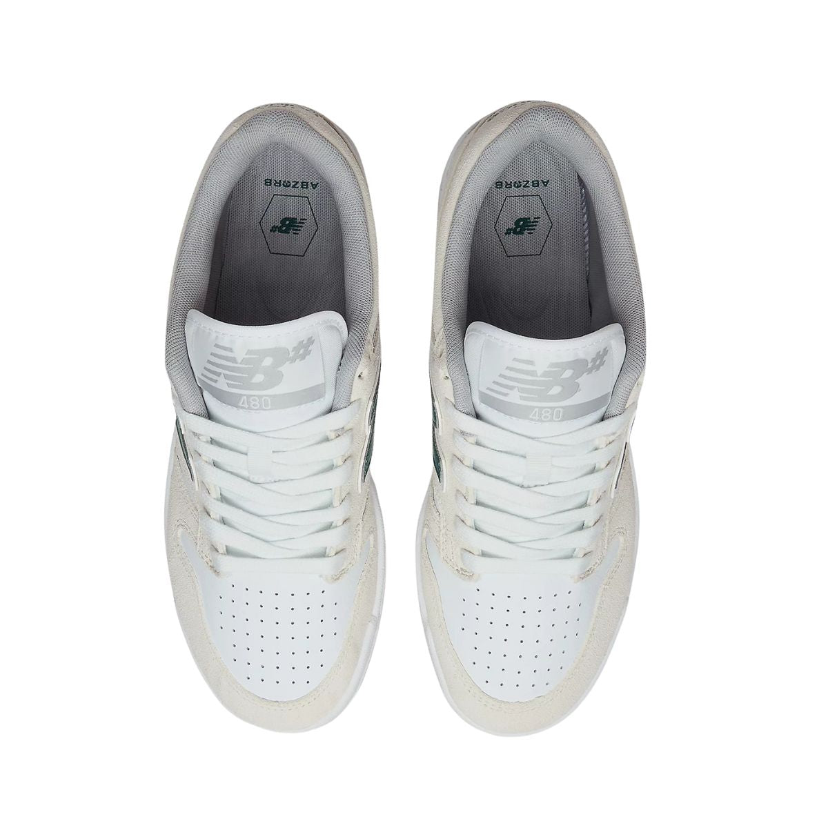 NEW BALANCE NUMERIC 480 SKATE SHOES |SEA SALT / TEAL