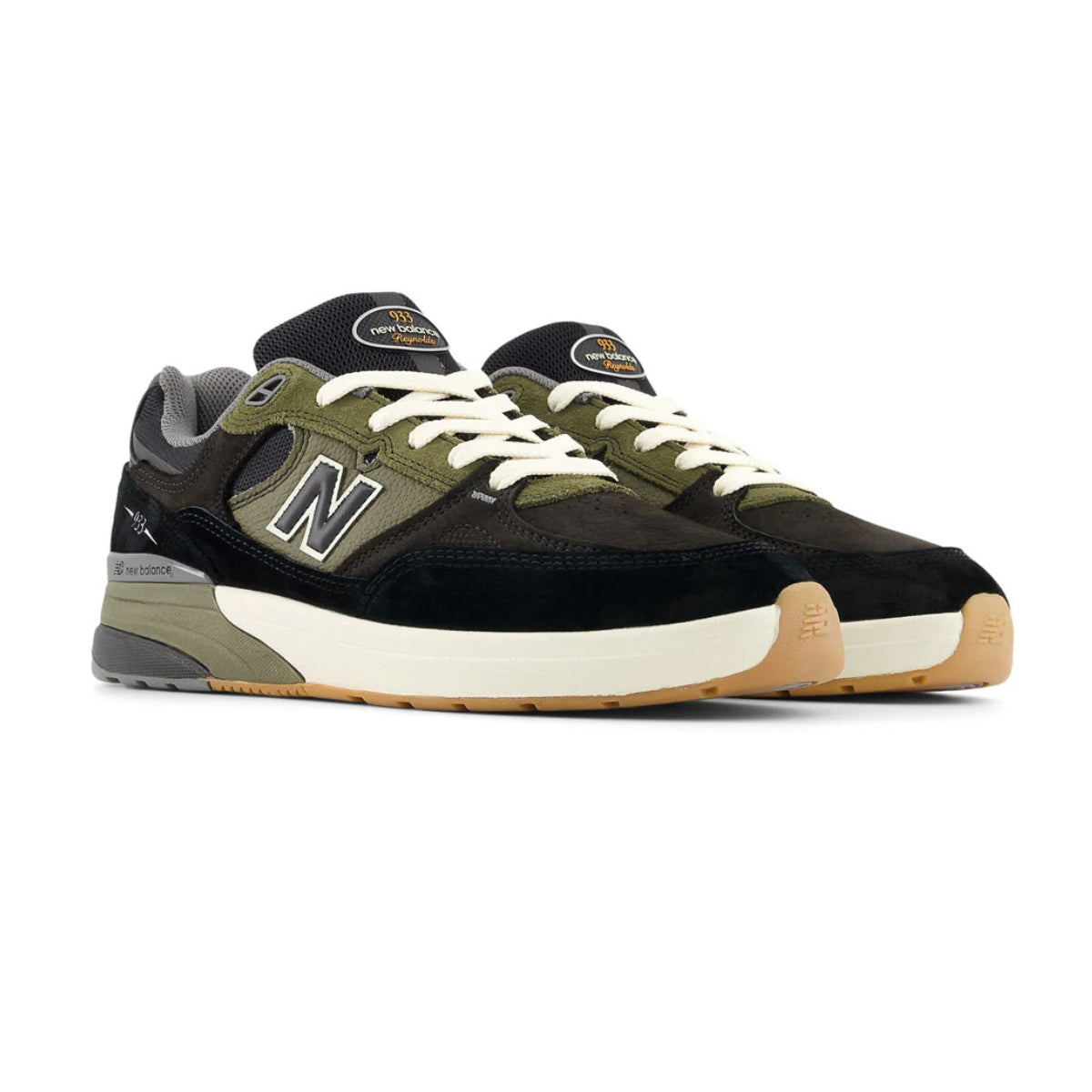 NEW BALANCE NUMERIC | ANDREW REYNOLDS 933 BST | BLACK / DARK OLIVE