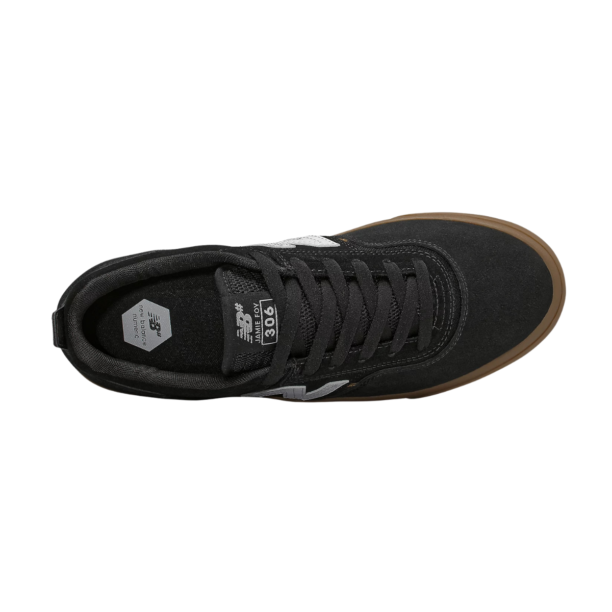 New Balance Numeric 306 Skate Shoes | Jamie Foy Pro Model | Black/Gum
