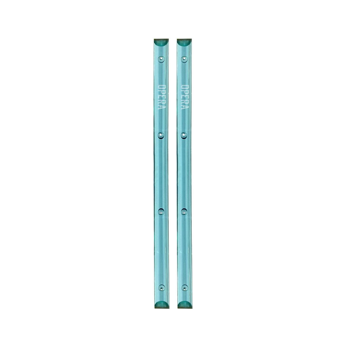 Opera | Rounded Ice Clear Rails | 14”