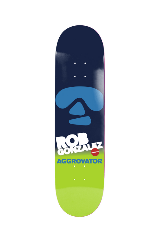 Popwar | Rob Gonzalez | Aggrovator Deck | EX7 | 8.5”