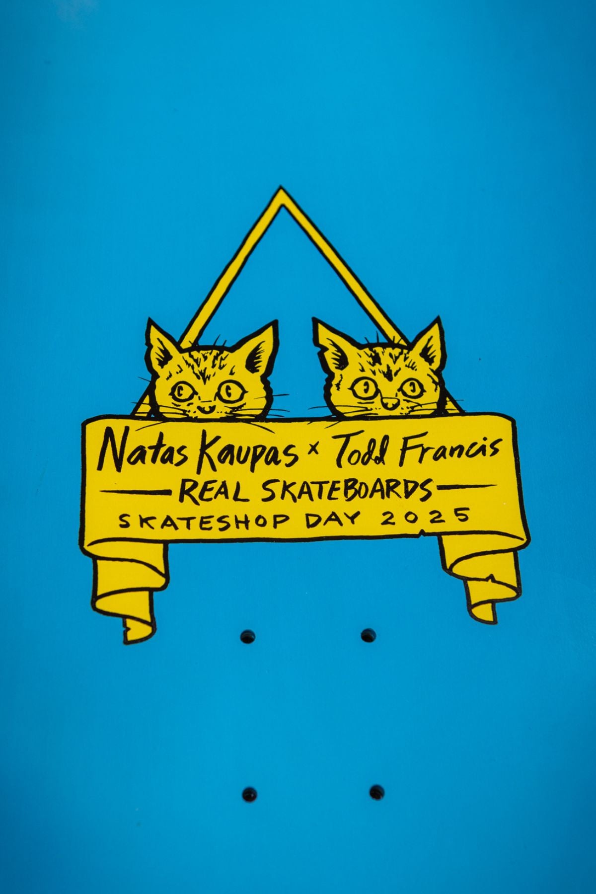 Real | Natas Kaupas Guest Pro Model Deck x Todd Francis | SSD25 | Blue | 10.891”
