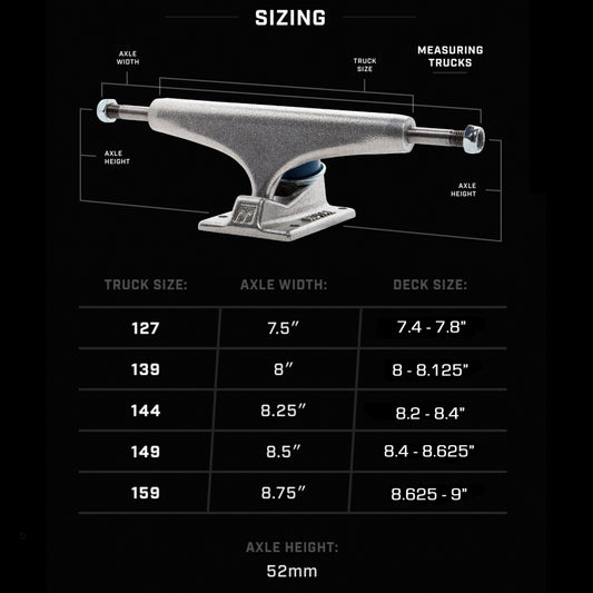 Royal size chart square