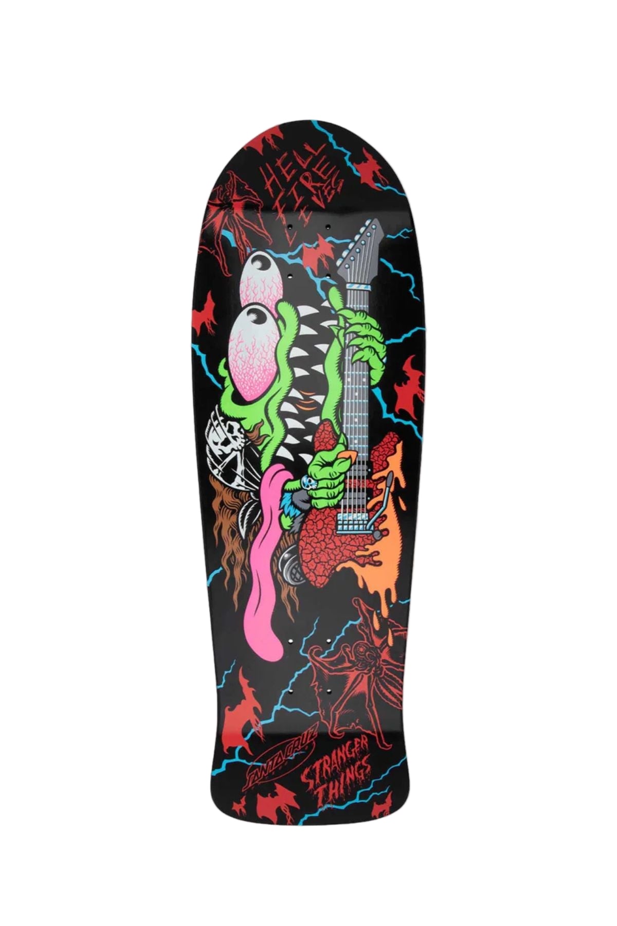 Santa Cruz X Stranger Things Eddie MeekSlasher 10.1" Glow