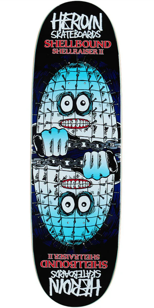 Heroin Shellraiser II Wide Boy Deck 9.5'' front