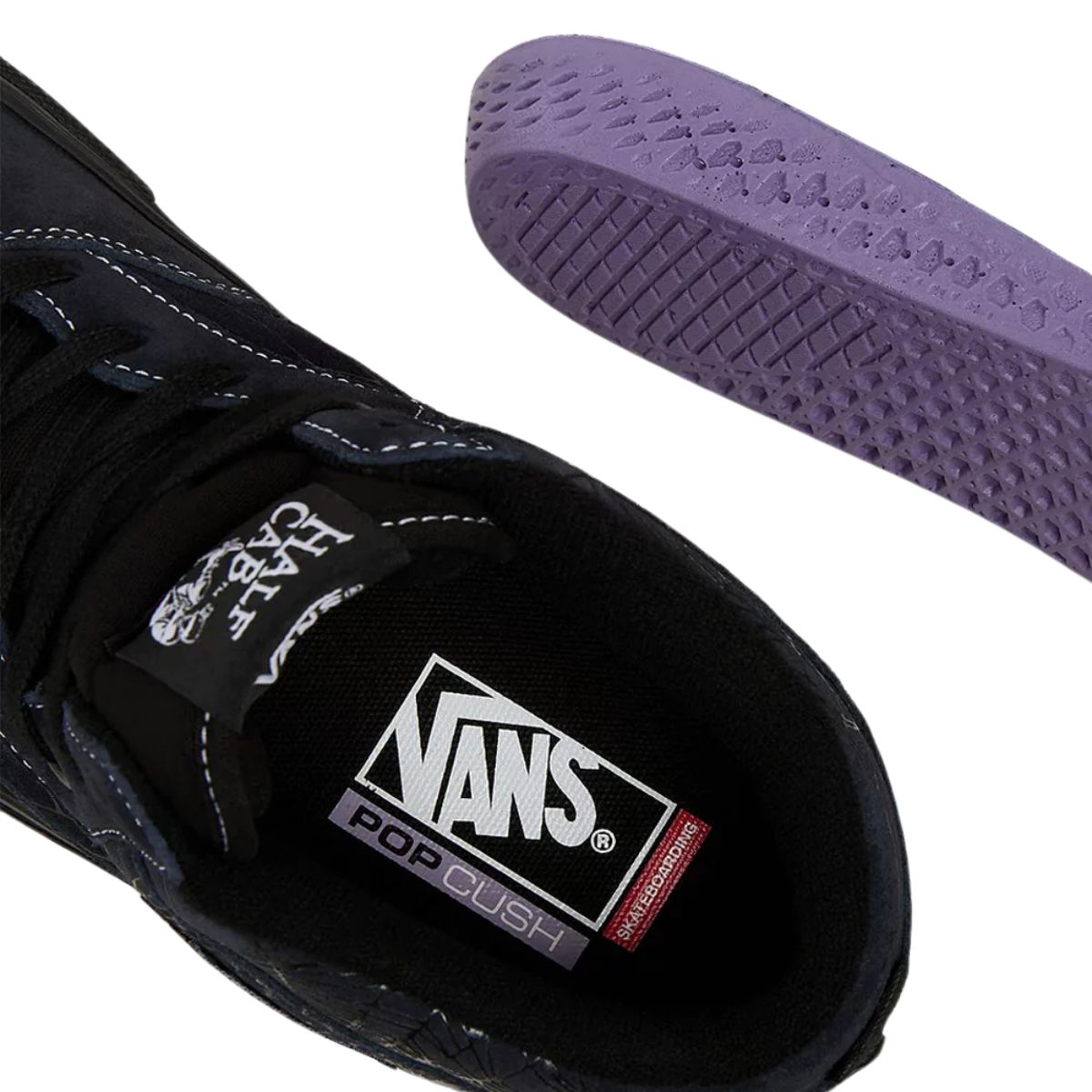 Vans | Half Cab Shoes | Web Dark Grey and Black