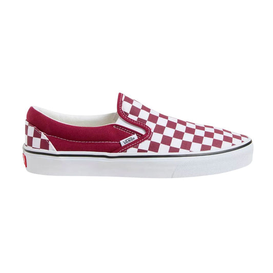 Vans | Classic Slip-On | Tri-Tone Check- Red