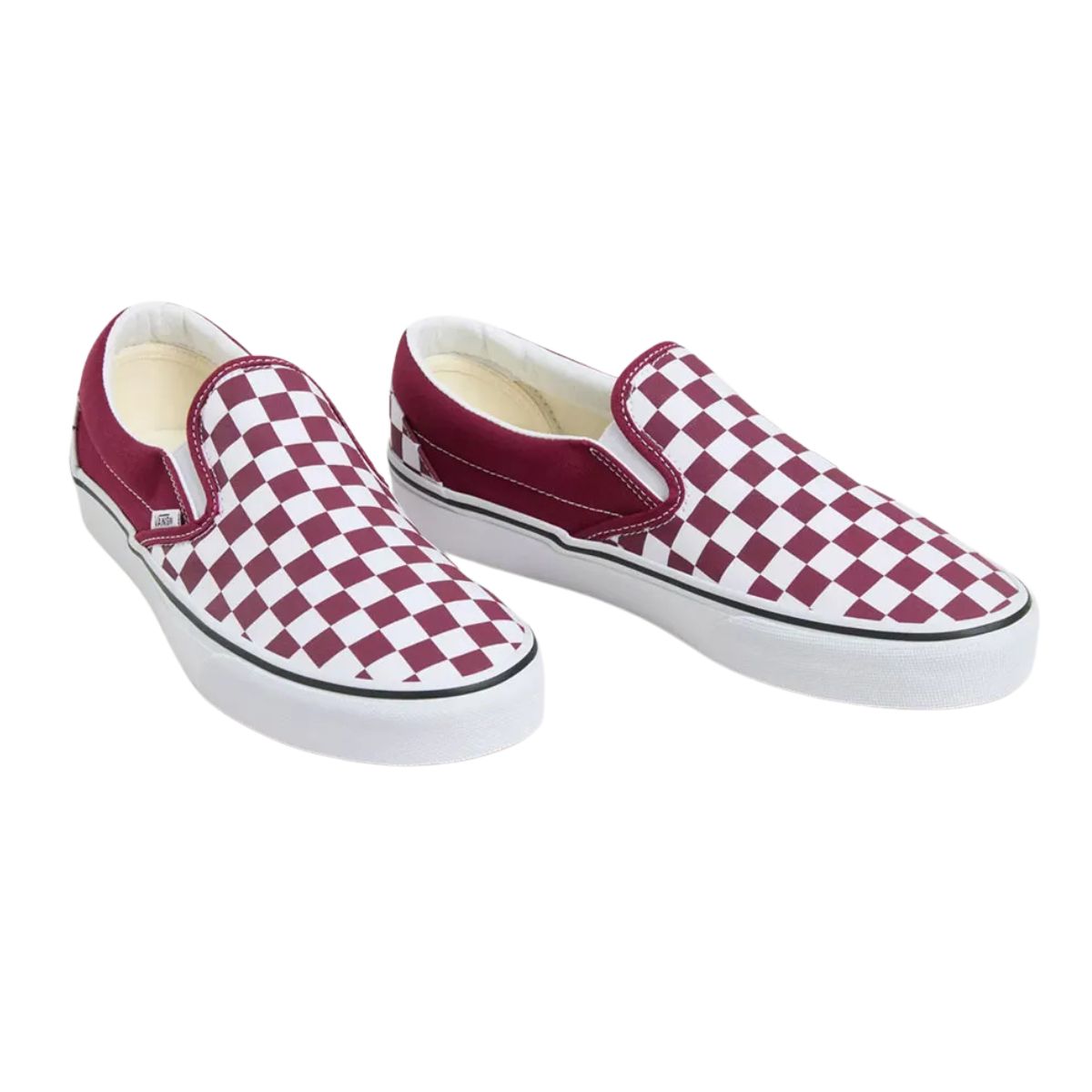 Vans | Classic Slip-On | Tri-Tone Check- Red
