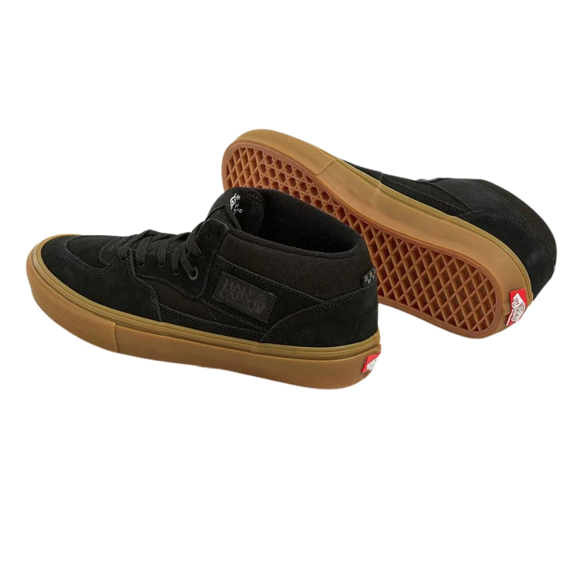 Vans | Skate Half Cab Shoes | Black/Gum