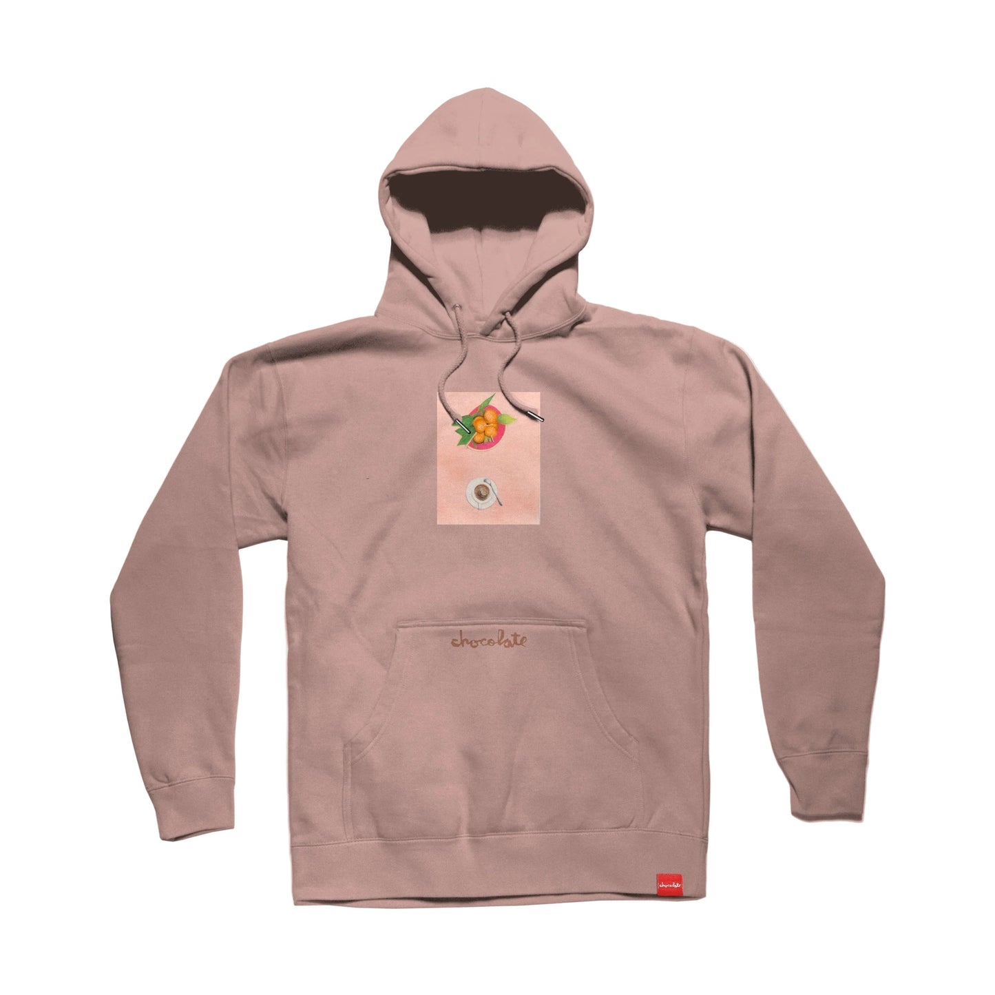 Chocolate Skateboards Little Wins Pullover Hoodie Rose Pink