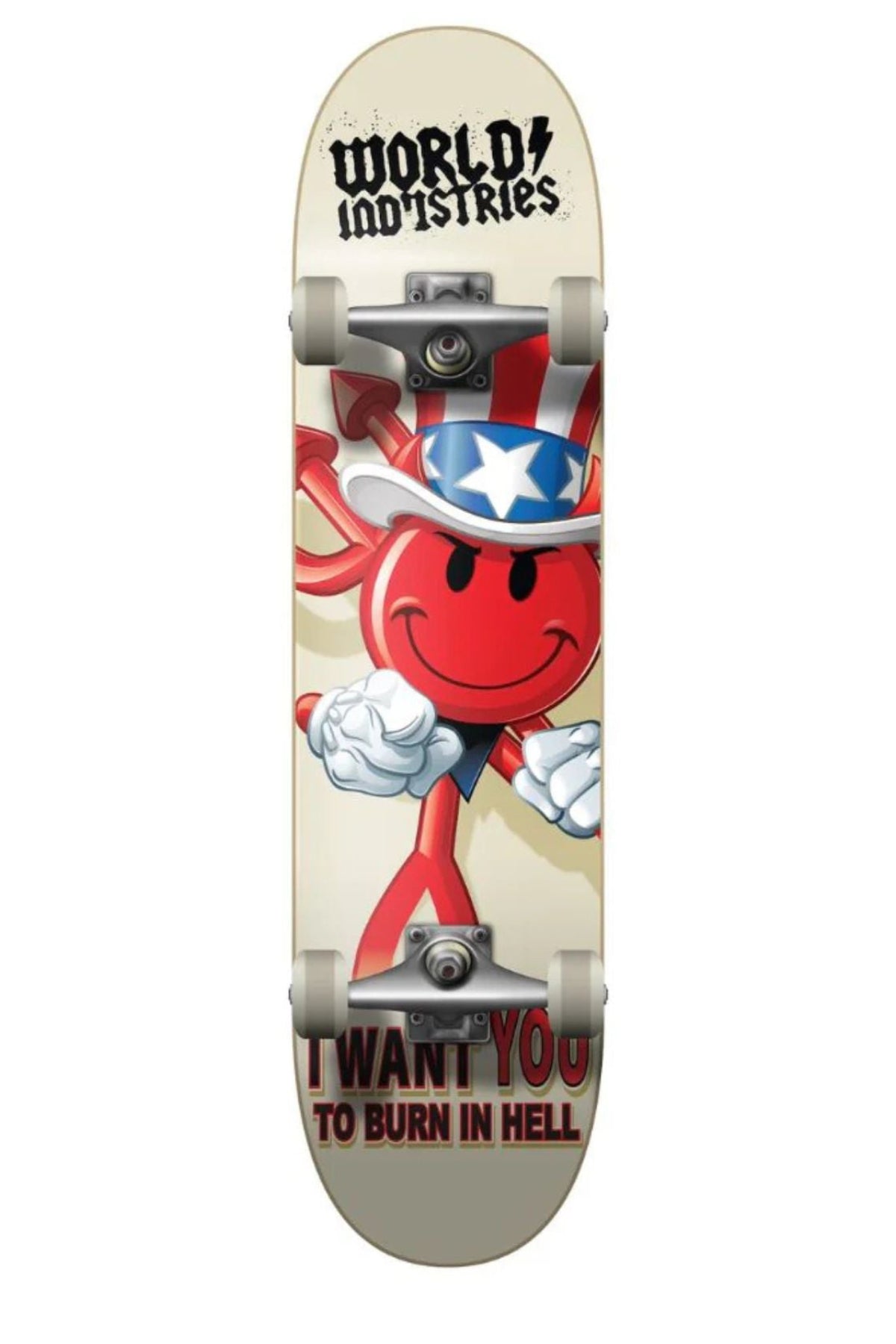 World Industries I WANT U 8.25″ Complete Skateboard