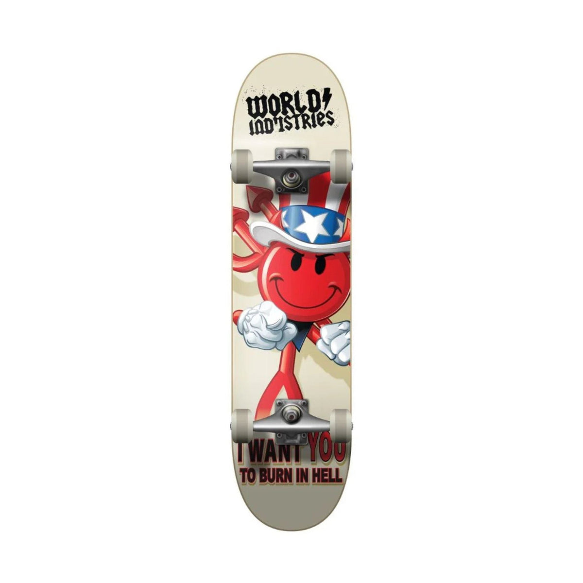 World Industries I WANT U 8.25″ Complete Skateboard