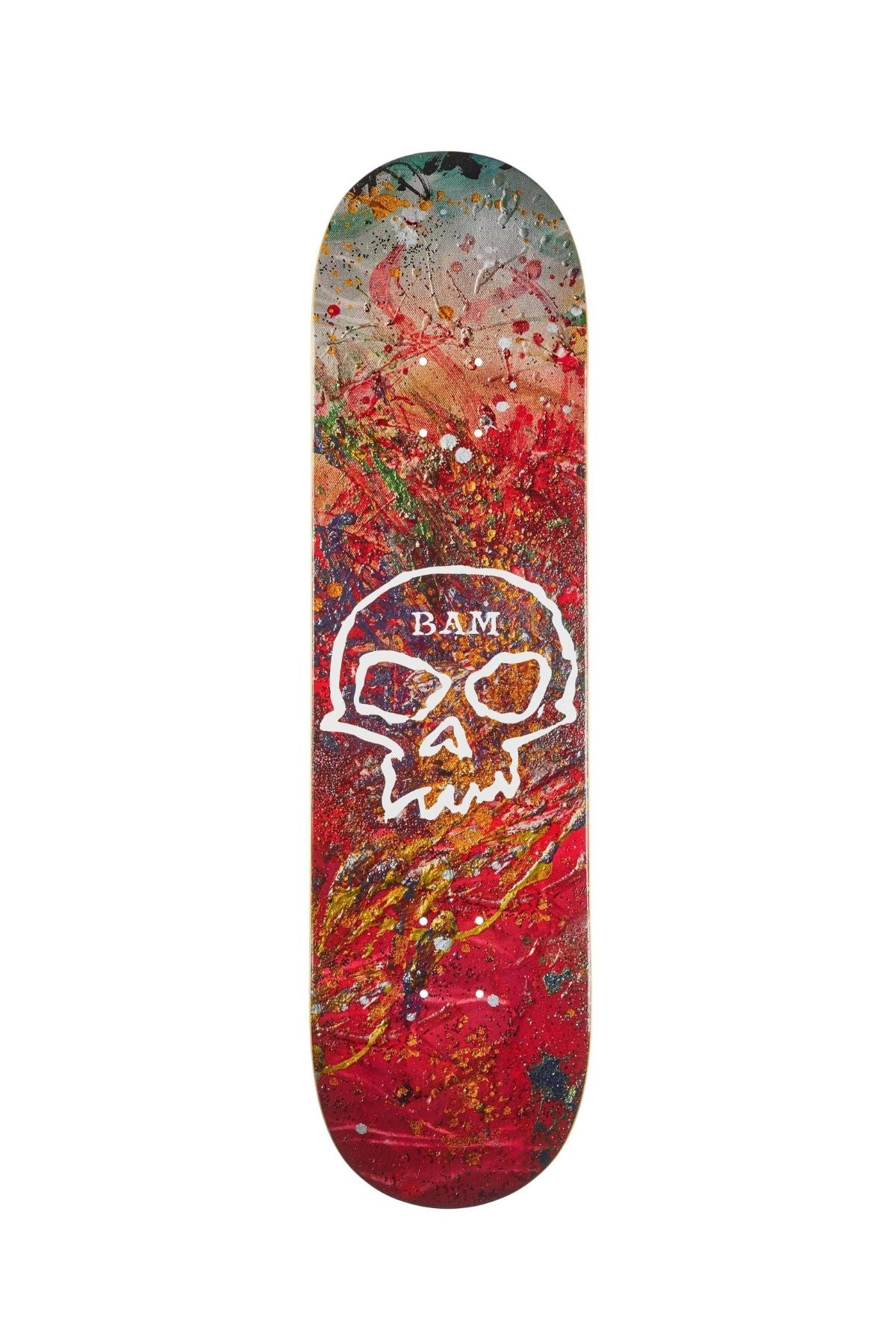 Bam Single Skull Series Pro Model Deck