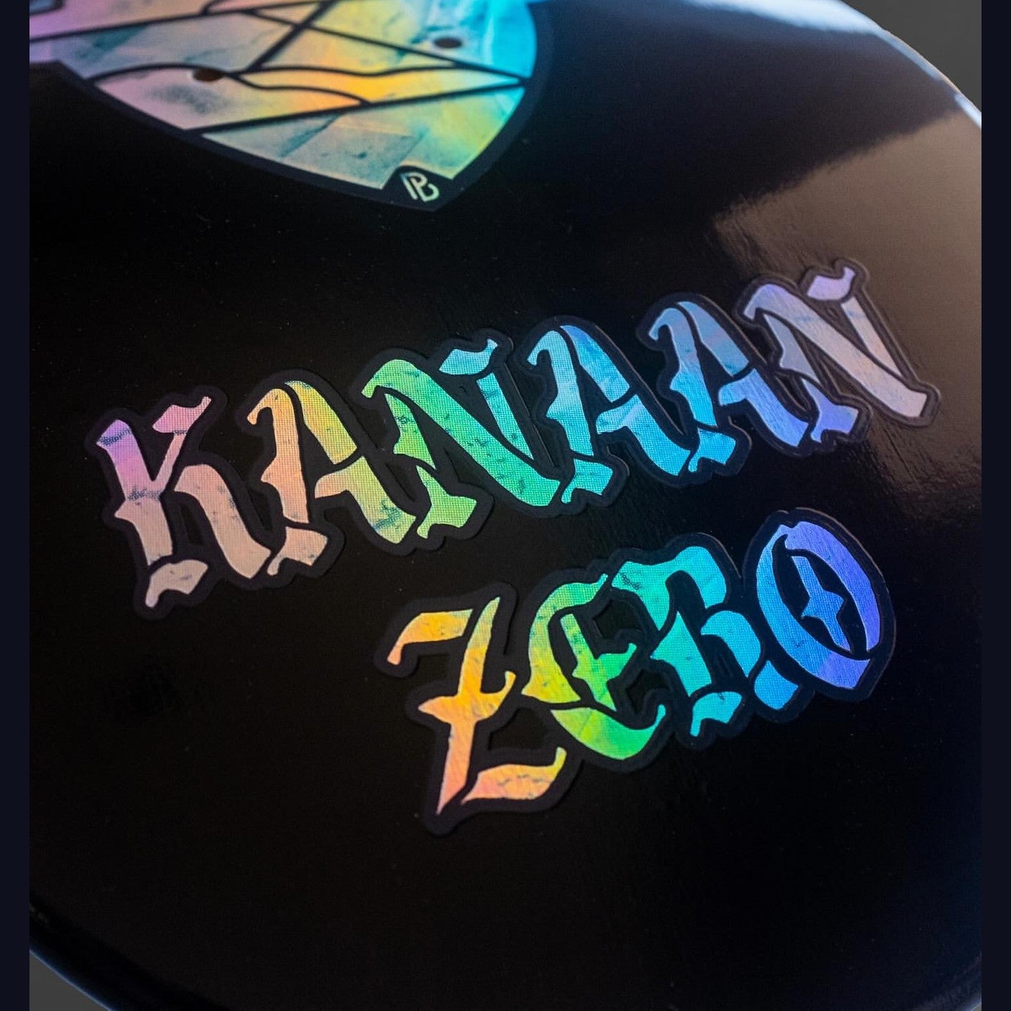 Zero Skateboard Stained Glass Kanaan Dern 8.375" Name